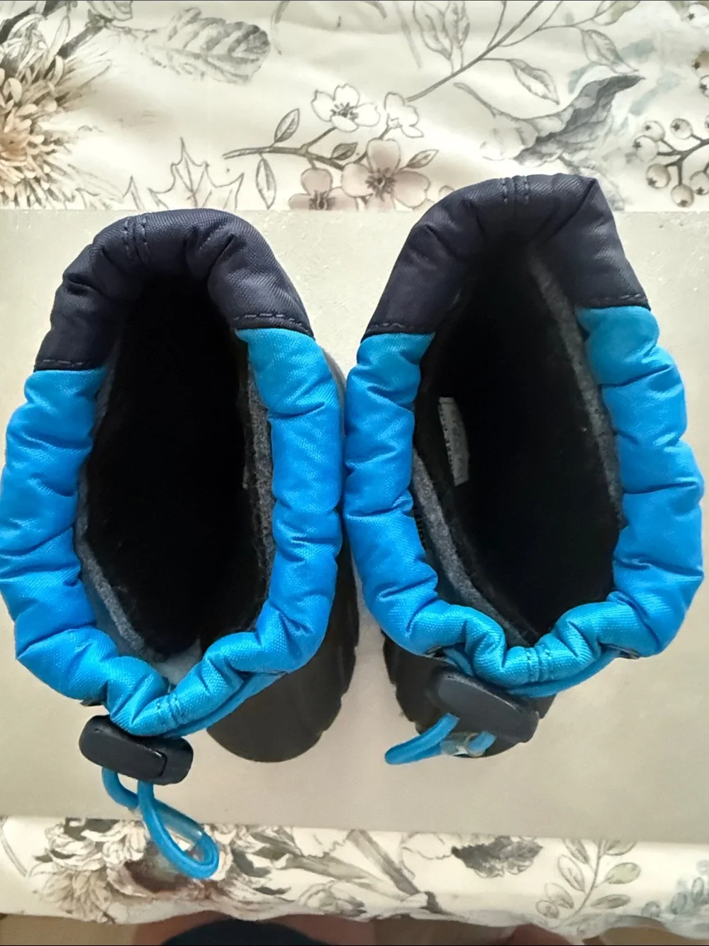 Sorel Kids Blue and Black Insulated Snow Boots
